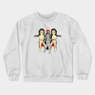 Evil Mirthes to haunt! Wants to play? Crewneck Sweatshirt